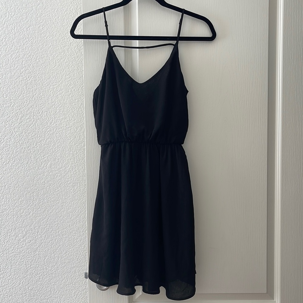 LUSH black spaghetti strap dress